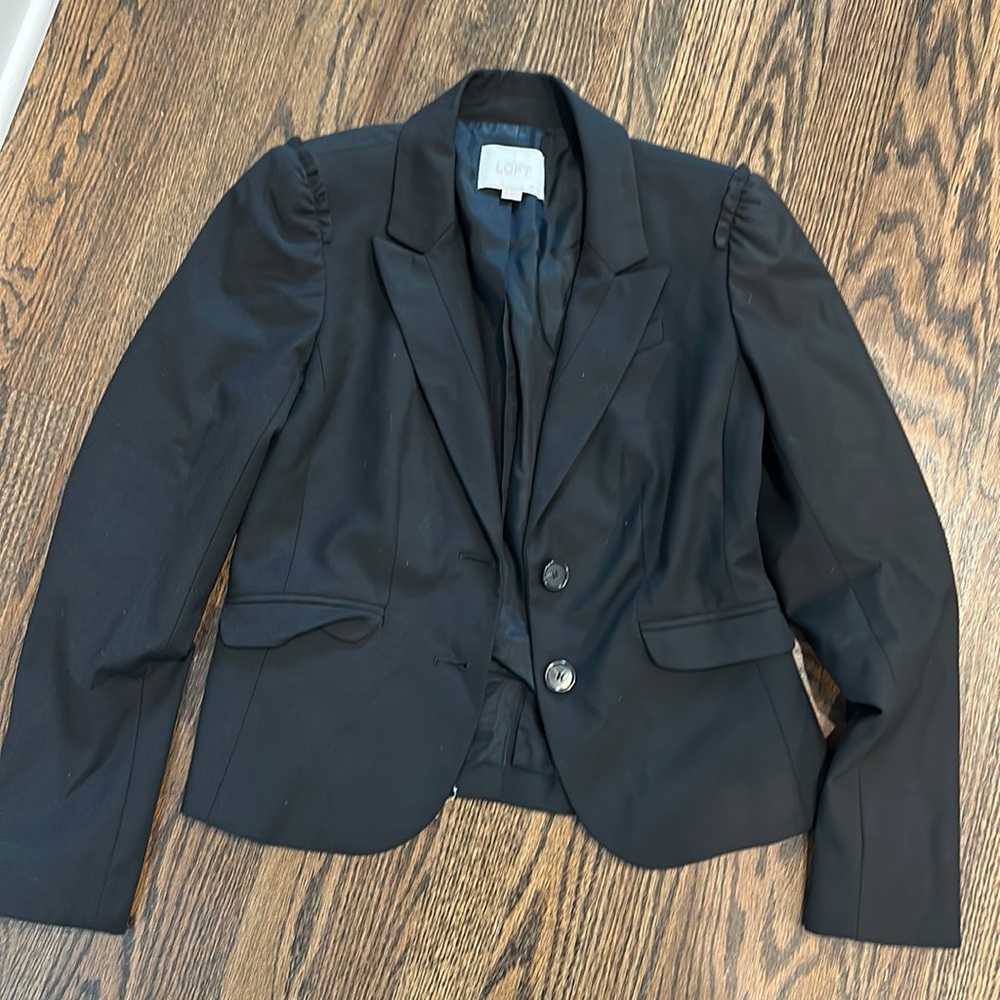 LOFT petite blazer cropped 0P